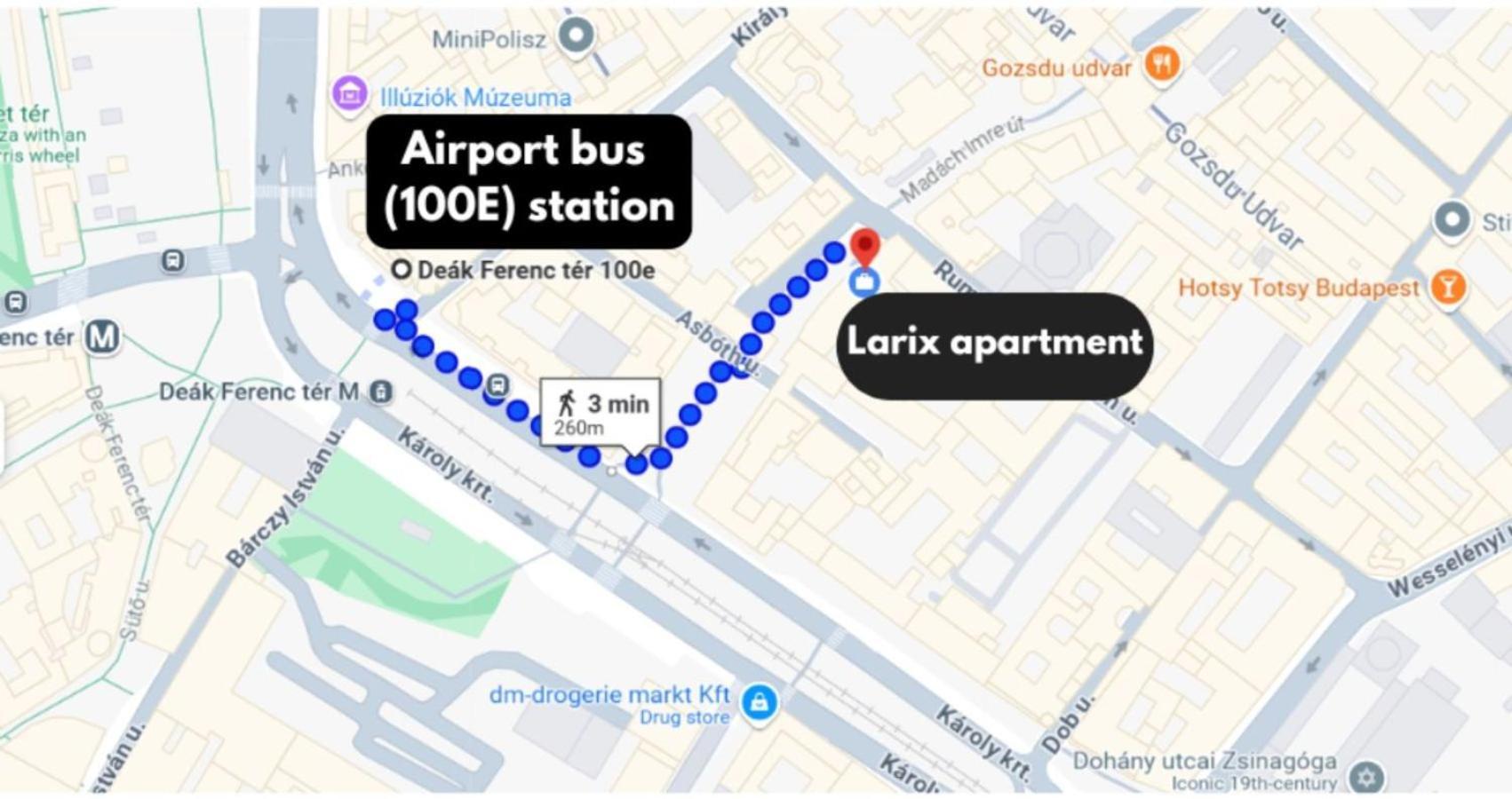 Larix Apartman 布达佩斯 外观 照片